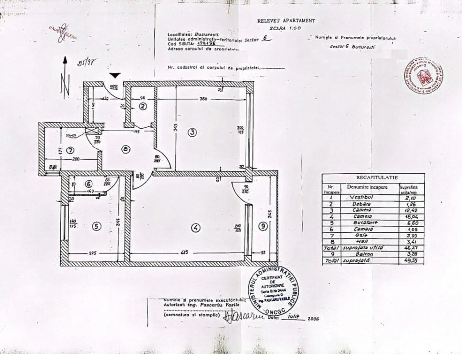 Apartament 2 camere de vanzare Drumul Taberei, Bul Timisoara