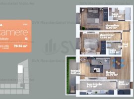 Vanzare  apartament  cu 3 camere  decomandat Bucuresti, Titan  - 110250 EURO