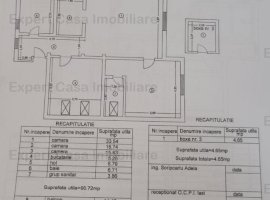 Vand apartament 3 camere bloc nou zona Rediu