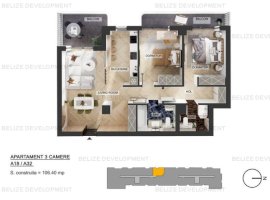 Apartament 3 camere | Pipera Plaza | 2 Terase  | Bloc Finalizat