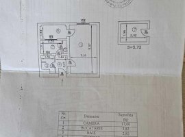 Garsoniera + boxa Basarabia bloc rusesc