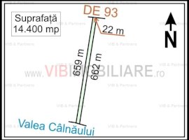 Glina - Strada Bucuriei, teren extravilan, suprafata 14.400 mp