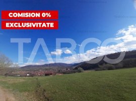 Teren de vanzare 1700 mp extravilanul localitatii Rasinari Sibiu