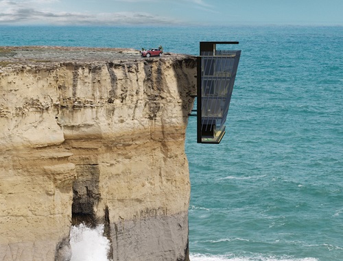 O casa din Australia a fost construita pe marginea unei prapastii