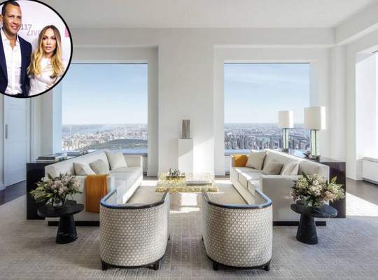 Cum arata noul apartament de 15 milioane de dolari cumparat de Jennifer Lopez si Alex Rodriguez?