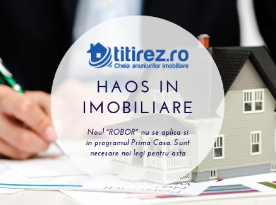 Haos in imobiliare: Noul "ROBOR" nu se aplica si in programul Prima Casa. Sunt necesare noi legi pentru asta