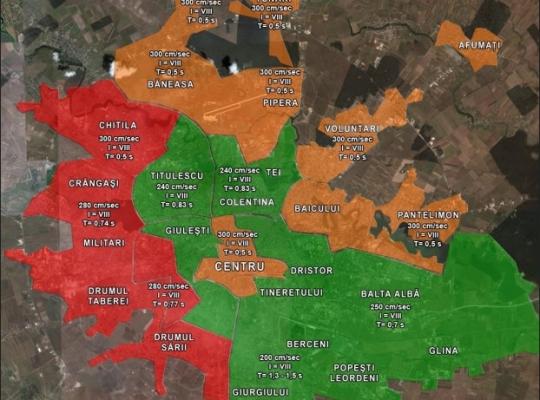 HARTA seismica a Bucurestiului - Cele mai PERICULOASE zone