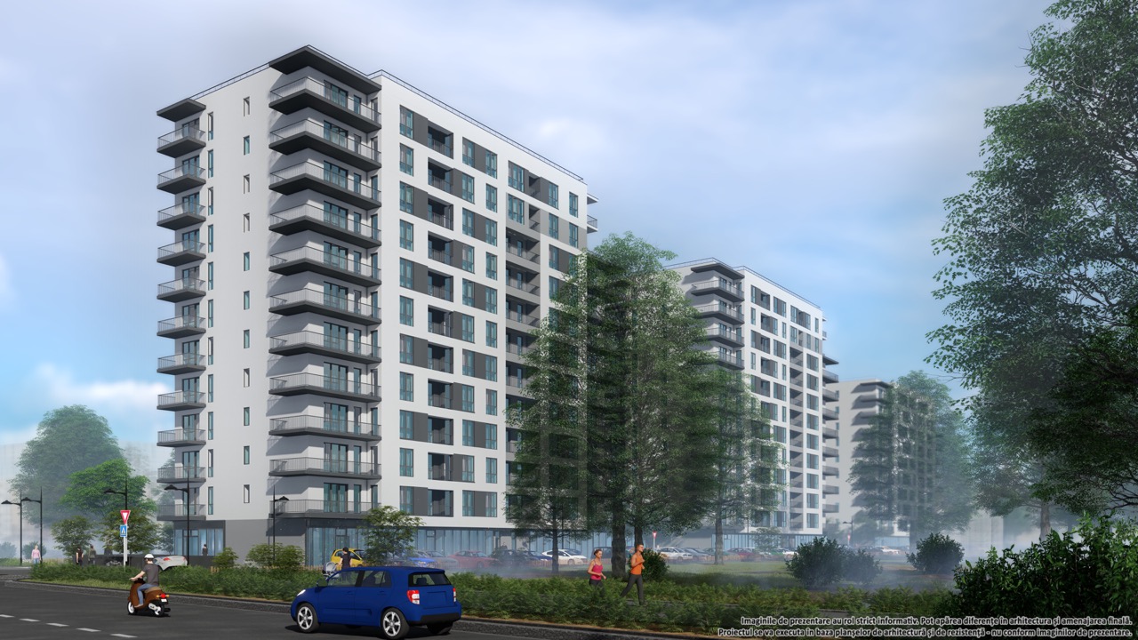 Un nou ansamblu rezidențial în zona Pallady: Sungate Apartments, un proiect de 248 de apartamente, a primit autorizația de construire